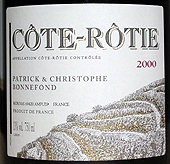 Côte Rôtie, Domaine Bonnefond 2005 75Cl