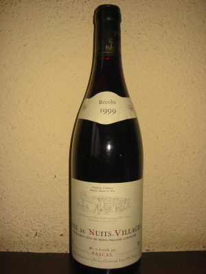 Côtes de Nuits-Villages, Pascal 1999 75Cl
