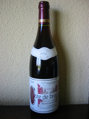 Corcelles, Côtes de Brouilly 2004 75Cl