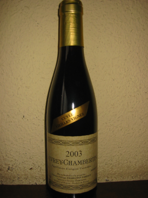 Gevrey-Chambertin, Charlopin, Cuvée Vieilles Vignes 2003 37,5Cl