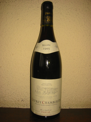 Gevrey-Chambertin, Pascal 1999 75Cl