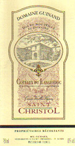 Coteaux du Languedoc, St-Christol Vieilles Vignes 2005 75Cl
