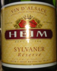 Sylvaner Réserve Heim 2006 75cl