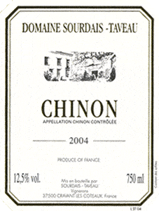 Chinon, Le Logis de la Bouchardière, Sourdais-Taveaux 2003 75Cl